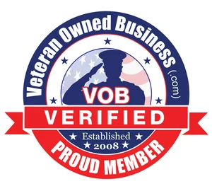 Veteran Owned Business (VOB) Verified — Proud Member